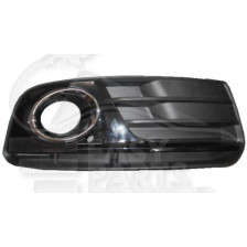 GRILLE DE PARE-CHOC AVANT-DROIT PEINTE NOIRE - AVEC MOULURE CHROMEE pour AUDI Q5
