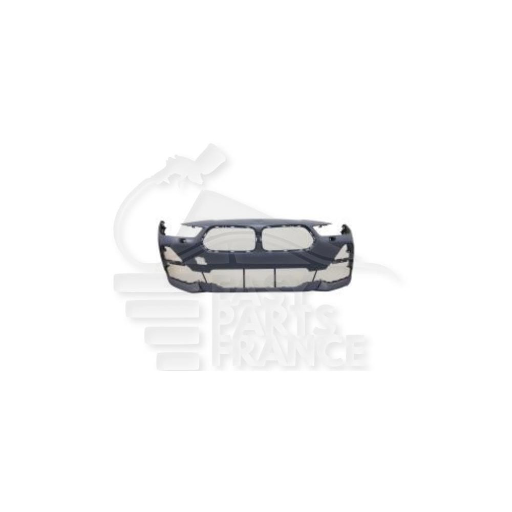 PARE-CHOC AVANT A PEINDRE AVEC LAVE PHARE SANS PACKONTROL pour BMW X2