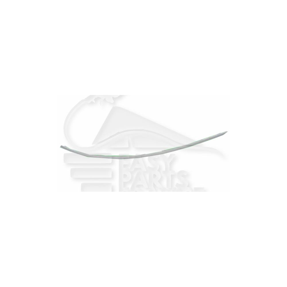 MOULURE DE PARE-CHOC ARRIÈRE-DROIT CHROMEE MODÈLE ELEGANCE/AVANGARDE pour MERCEDES CLASSE C - W204