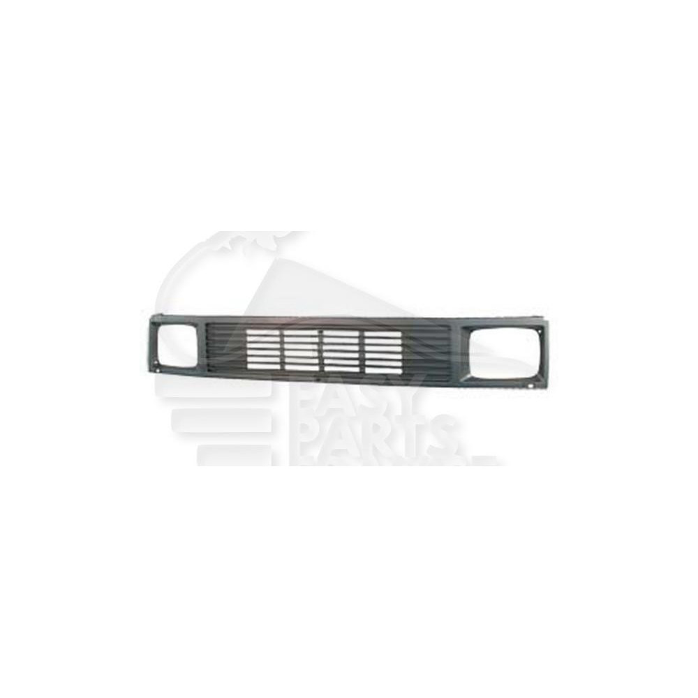 GRILLE DE CALANDRE NOIRE pour MERCEDES 207