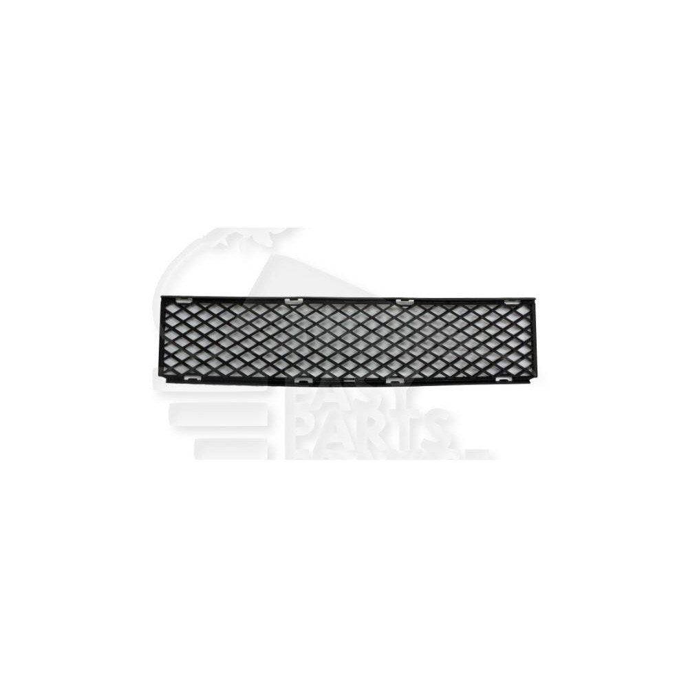 GRILLE DE PARE-CHOC AVANT CENTRALE NOIRE pour BMW S7