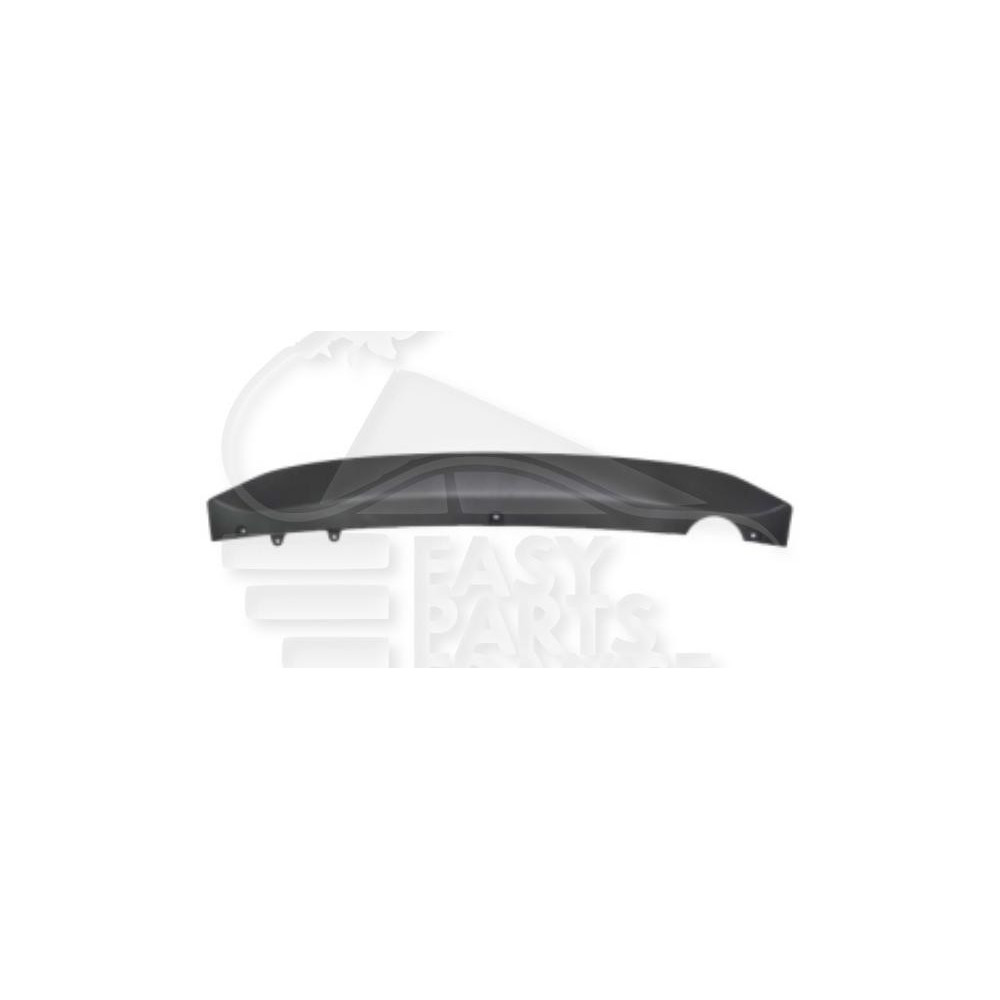 SPOILER DE PARE-CHOC ARRIÈRE NOIR pour HYUNDAI I-20