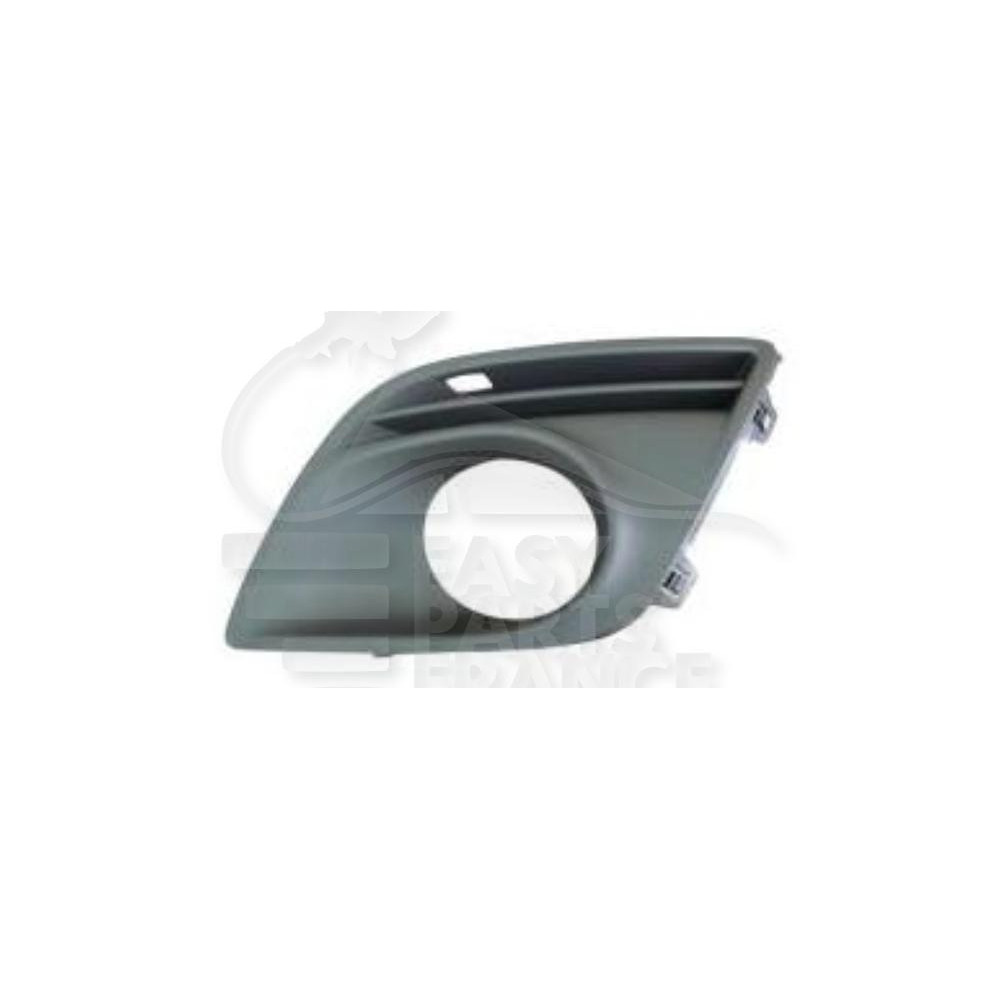 GRILLE DE PARE-CHOC AVANT-GAUCHE NOIRE AVEC ANTI-BROUILLARD -SANS PACKONTROL pour VOLVO XC 60