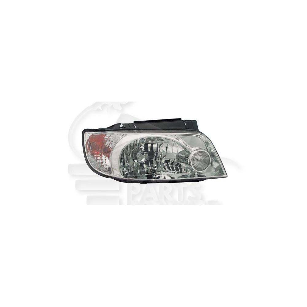 PHARE OPTIQUE DROIT H4 ÉLECTRIQUE SANS MOTEUR pour HYUNDAI MATRIX