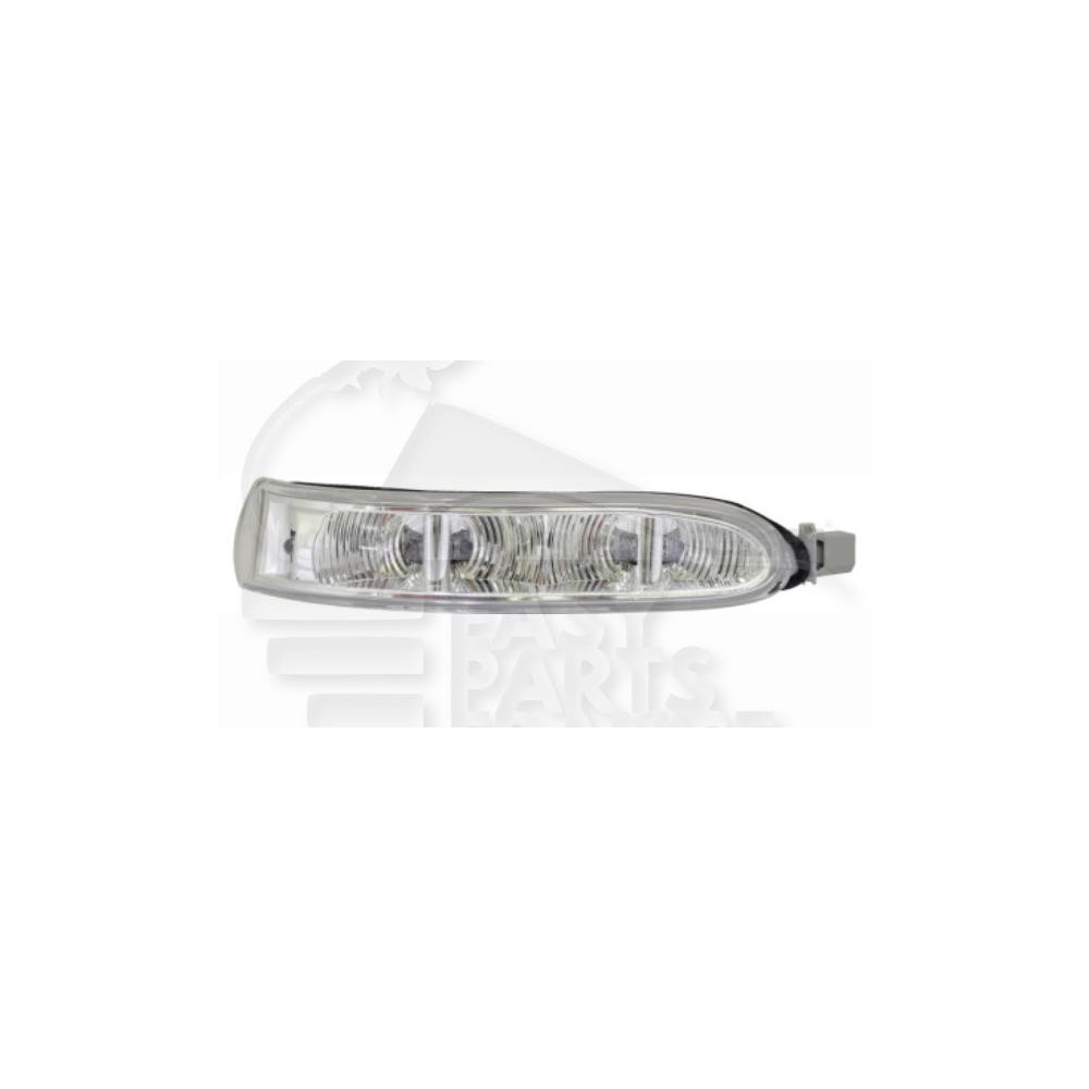 FEU DE RÉTROVISEUR GAUCHE BLANC LED pour MERCEDES CLASSE CLK - C209