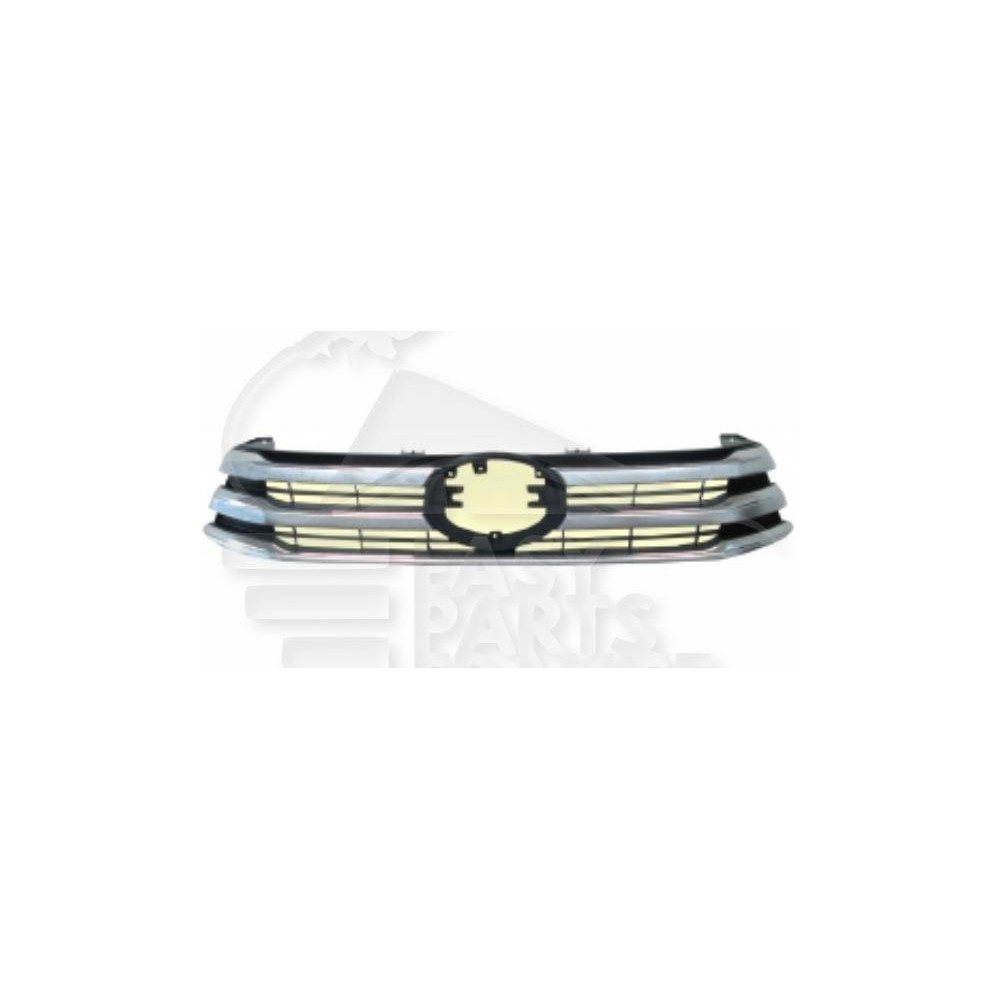 GRILLE DE CALANDRE CHROMEE pour TOYOTA HILUX