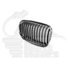 GRILLE DE CALANDRE AVANT-DROIT CHROMEE - NOIRE pour BMW S3 E90