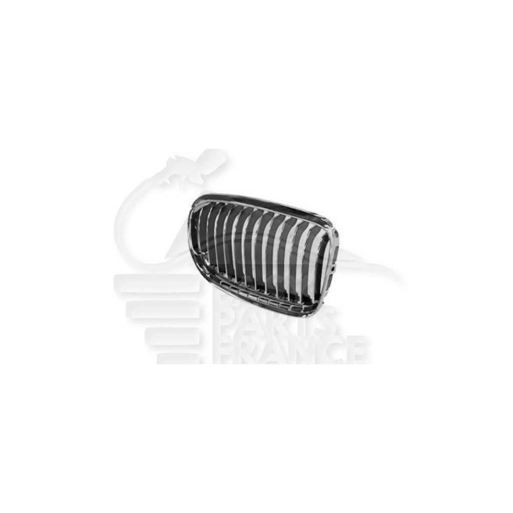 GRILLE DE CALANDRE AVANT-DROIT CHROMEE - NOIRE pour BMW S3 E90