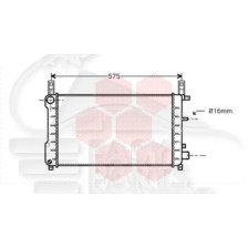 RADIATEUR 1.0/1.1/1.3 + CLIM 500 X 300 X 26 pour FORD FIESTA