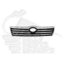 GRILLE DE CALANDRE CHROMEE - NOIRE pour TOYOTA AVENSIS