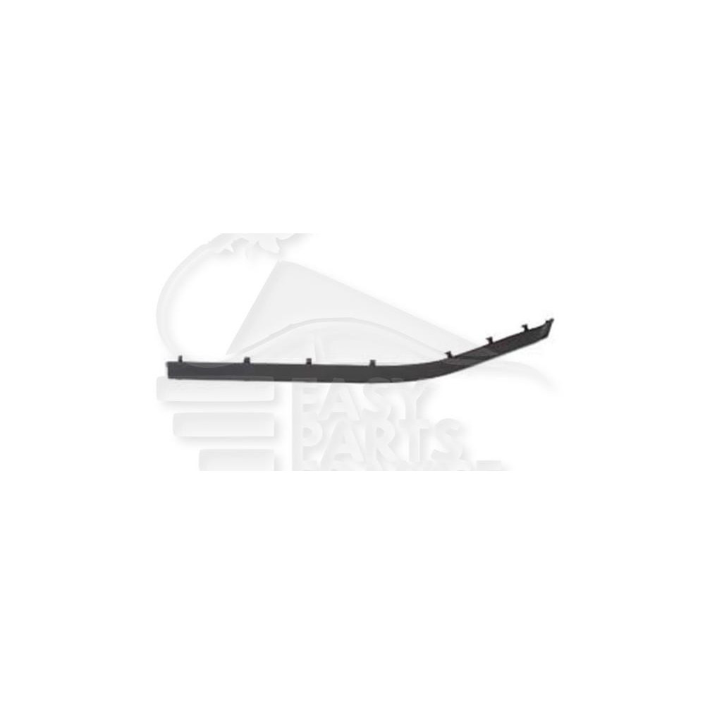 MOULURE DE PARE-CHOC AVANT-GAUCHE AVEC MOULURE CHROMEE pour BMW S5 E39