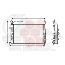 RADIA 1.7 DTI 607 X 370 X 27 