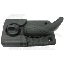 POIGNÉE PORTE INTÉRIEUR ARRIÈRE-DROIT NOIRE pour RENAULT MASTER