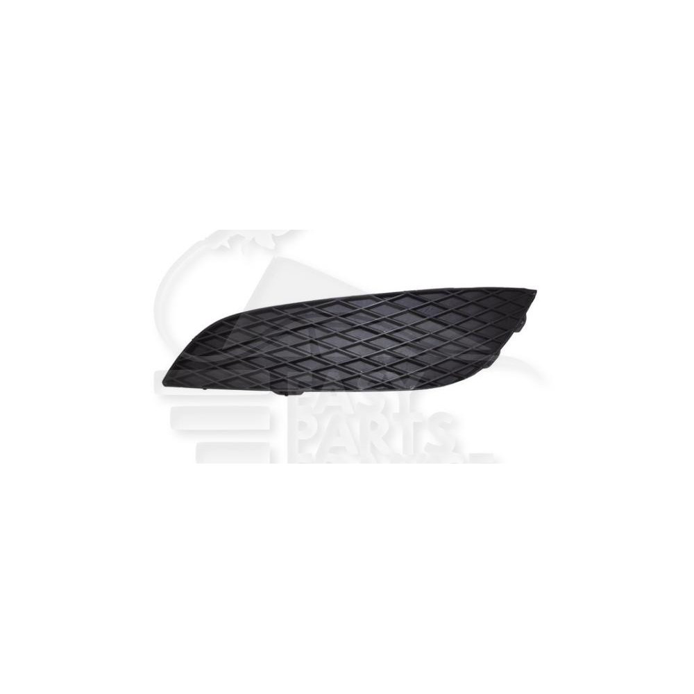 GRILLE DE PARE-CHOC AVANT-GAUCHE NOIRE pour OPEL ASTRA