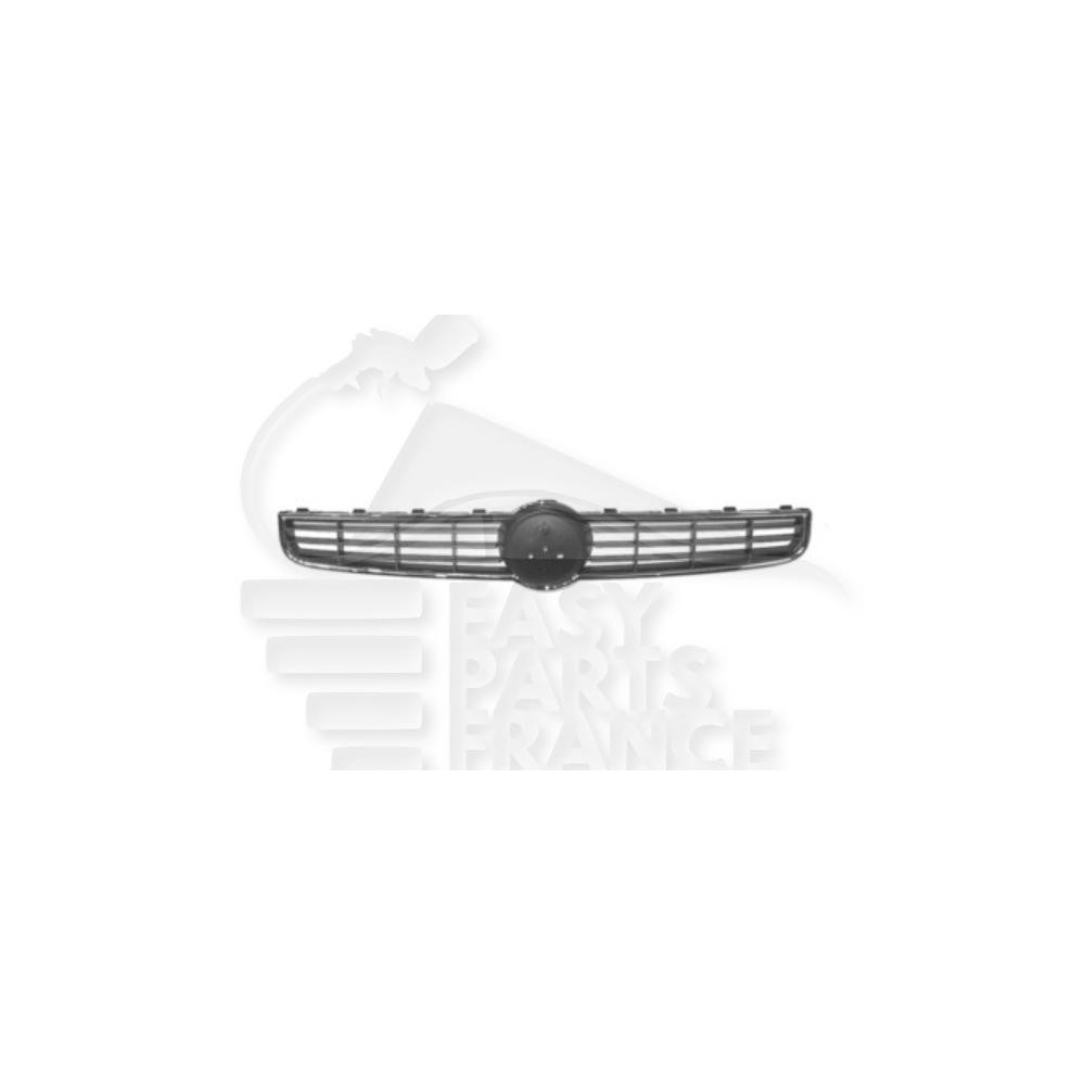 GRILLE DE CALANDRE NOIRE pour FIAT BRAVO