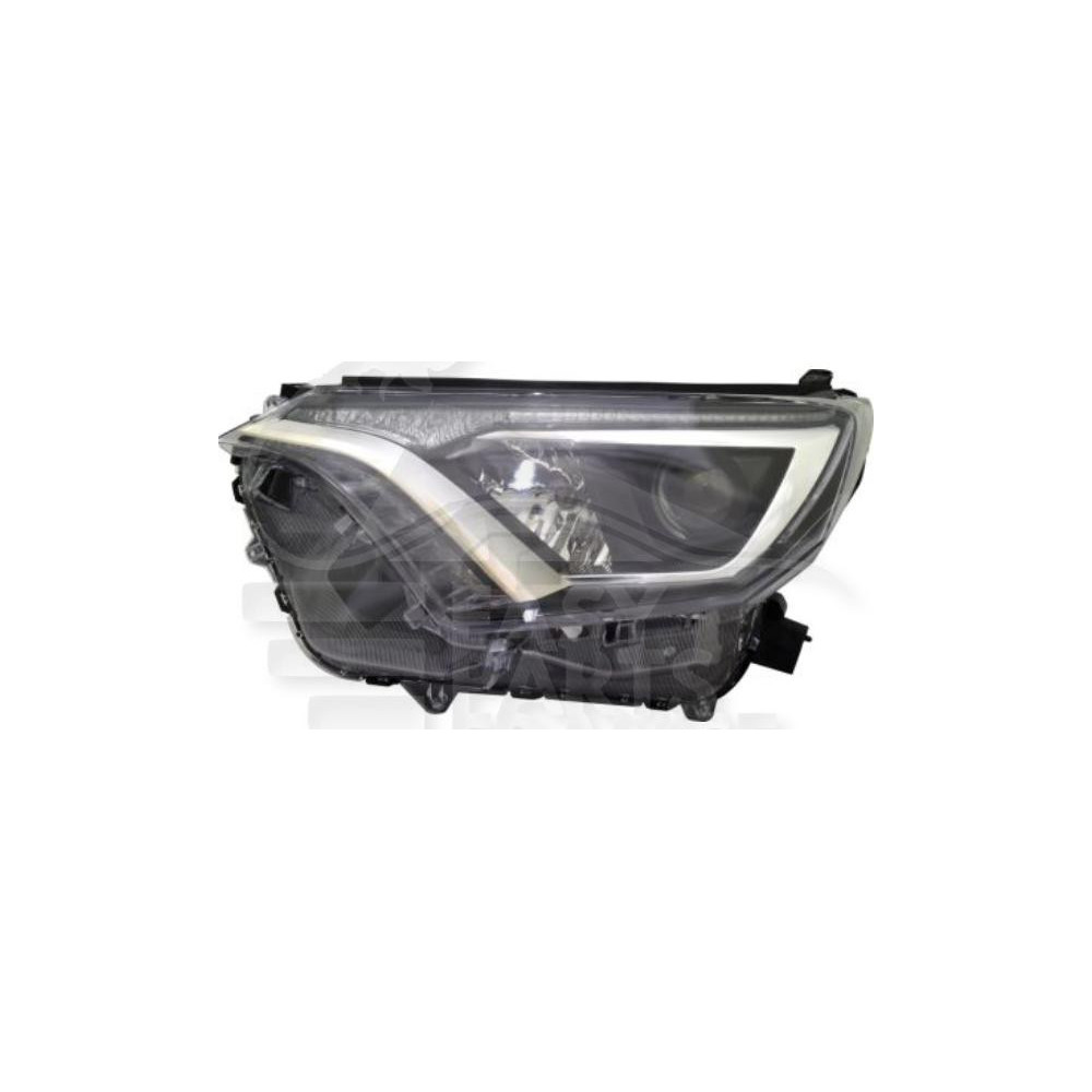 PHARE OPTIQUE GAUCHE HIR2 ÉLECTRIQUE AVEC MOTEUR & FEU DE JOUR LED pour TOYOTA RAV 4