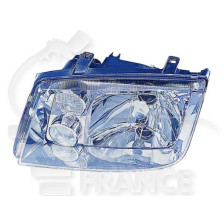 PHARE OPTIQUE GAUCHE H4+H3 ÉLECTRIQUE SANS MOTEUR pour VOLKSWAGEN BORA