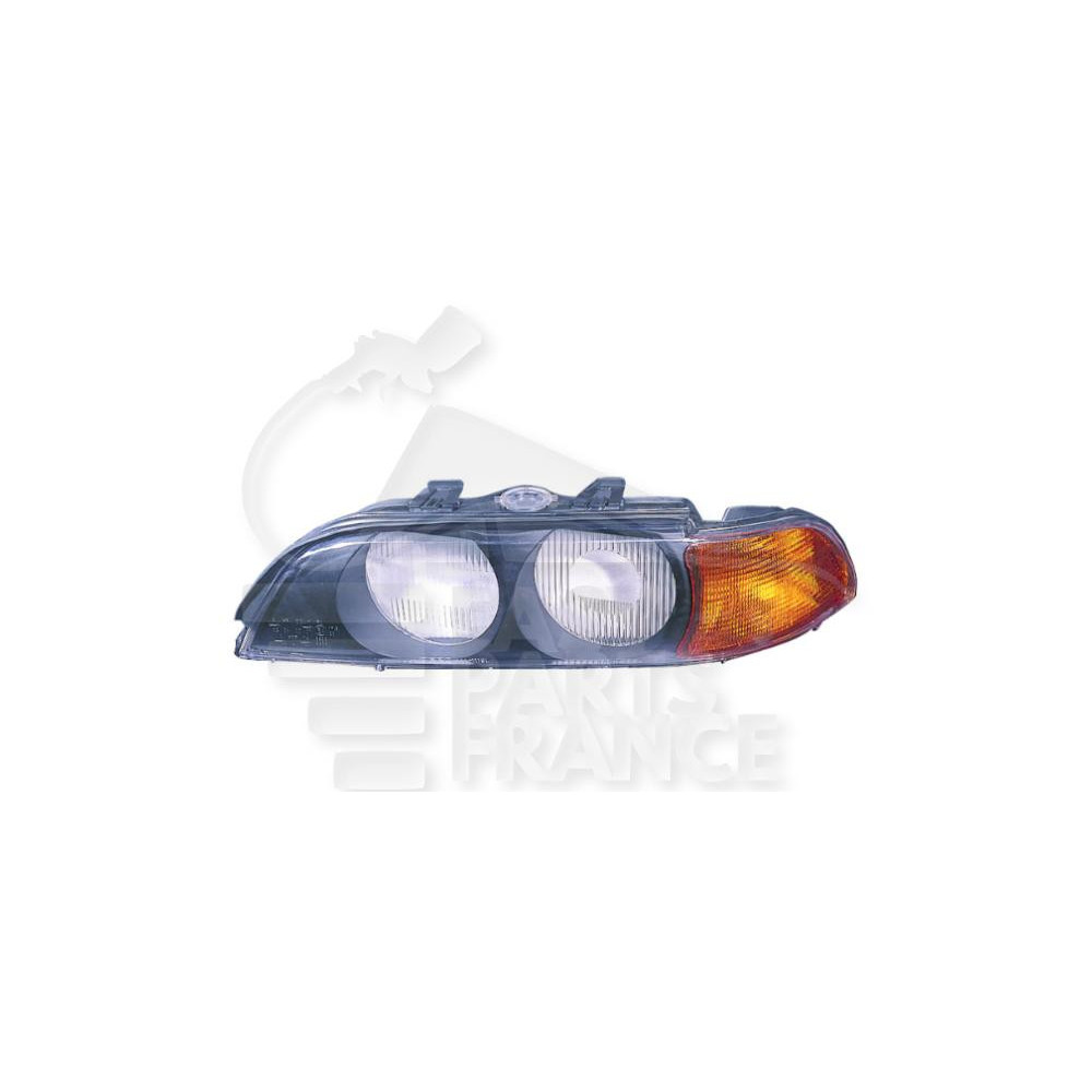 FACADE PHARE OPTIQUE GAUCHE H7+HB3 ÉLECTRIQUE FEU OR SAUF M5 pour BMW S5 E39