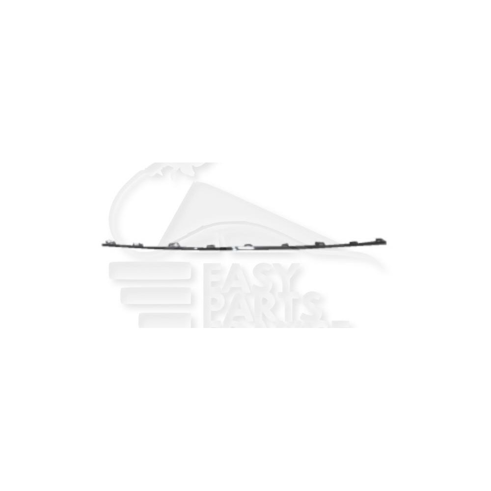 MOULURE CENTRALE DE PARE-CHOC AVANT CHROMEE pour VOLKSWAGEN TOURAN