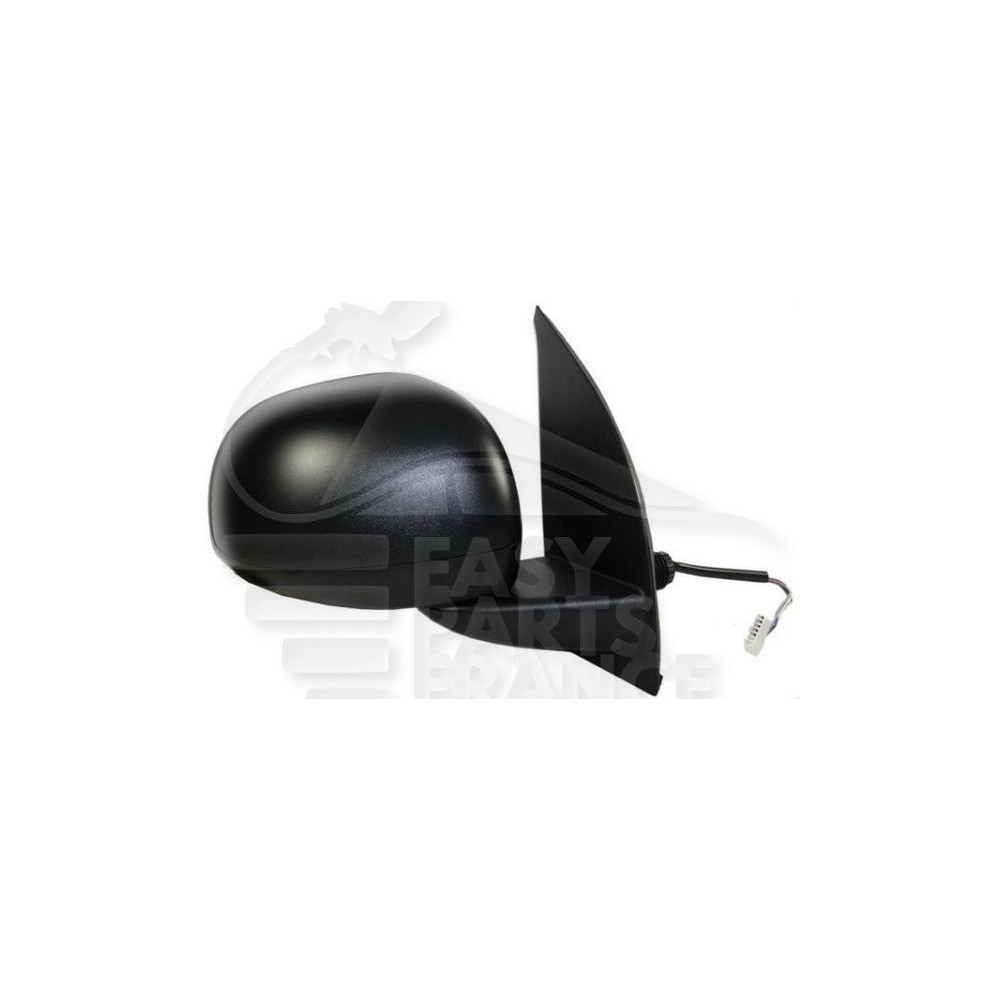 RÉTROVISEUR DROIT ÉLECTRIQUE NOIR pour FIAT PANDA