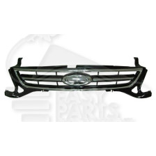 GRILLE DE CALANDRE NOIRE A/MOULURE CHROMEE 