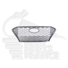 GRILLE DE CALANDRE GRISE AVEC MOULURE NOIRE pour HYUNDAI KONA