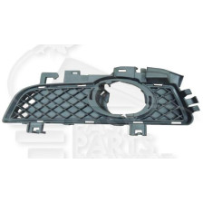 GRILLE DE PARE-CHOC AVANT-GAUCHE AVEC EMPLACEMENT ANTI-BROUILLARD NOIRE pour MERCEDES CLASSE E - COUPE