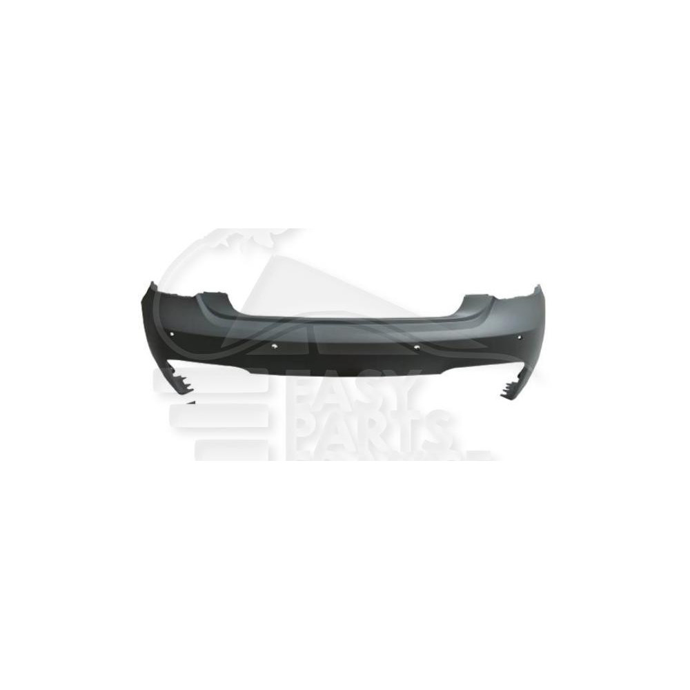 PARE-CHOC ARRIÈRE A PEINDRE AVEC PACKONTROL - SANS VUE A 360 ° M-TEK pour BMW S1 F 20