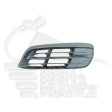 GRILLE DE PARE-CHOC AVANT-GAUCHE NOIRE pour BMW S5 E60