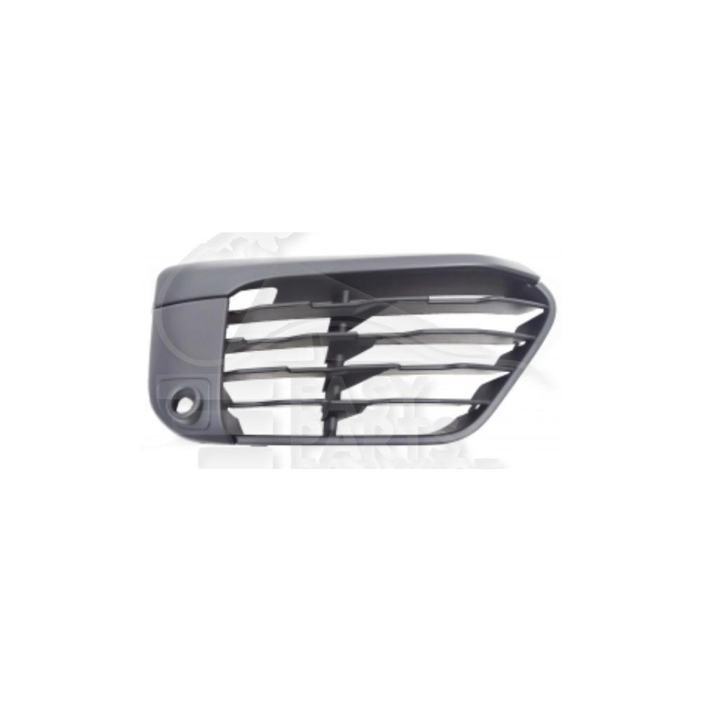 GRILLE DE PARE-CHOC AVANT-DROIT NOIRE AVEC PACKONTROL pour BMW X1