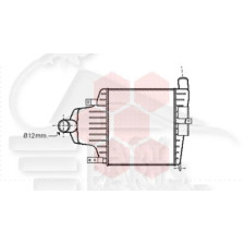 ECHANGEUR 2.0 16V TURBO 230 X 265 X 40 pour OPEL ZAFIRA