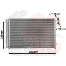CONDENSEUR ESSENCE 620 X 401 X 16 pour BMW S3 E90