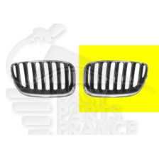 GRILLE DE CALANDRE NOIRE - CHROMEE GAUCHE pour BMW X5