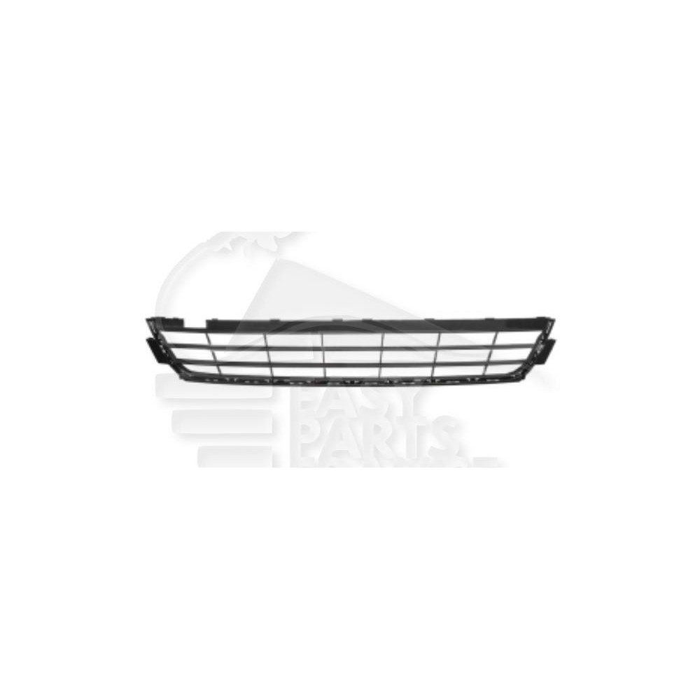 GRILLE CENTRALE DE PARE-CHOC AVANT NOIRE pour VOLKSWAGEN SHARAN
