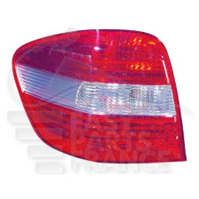 FEU ARRIÈRE-GAUCHE BLANC/CHROMEE pour MERCEDES CLASSE ML - W164