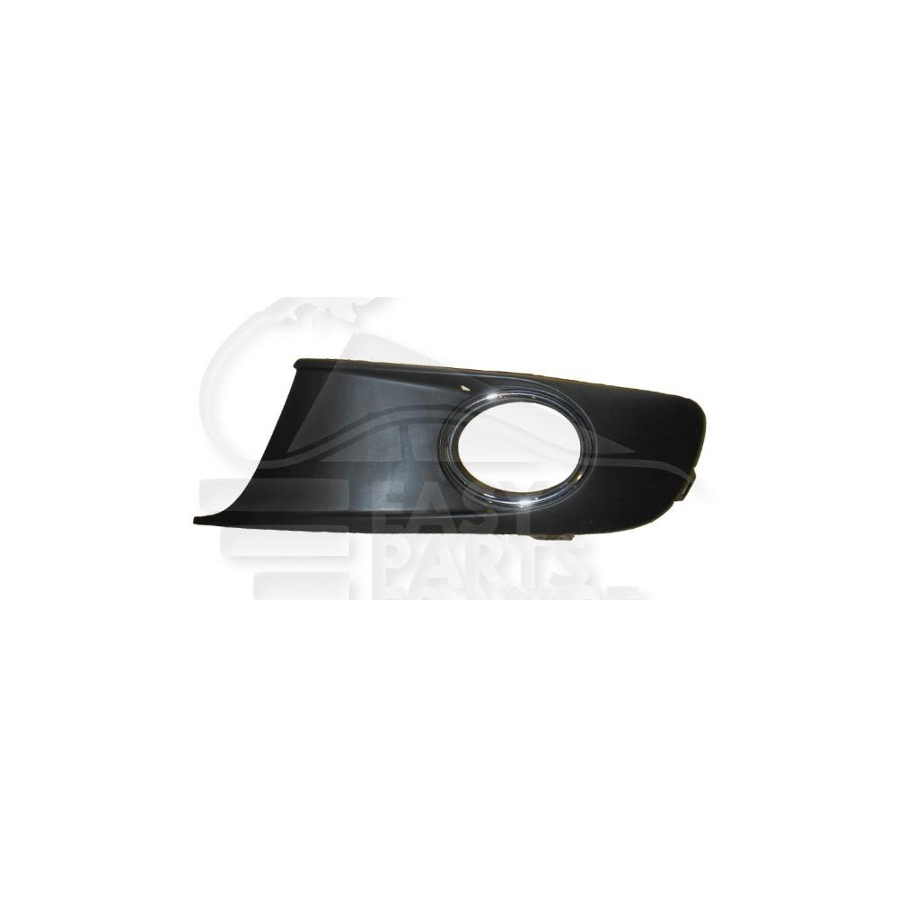 GRILLE DE PARE-CHOC AVANT-GAUCHE AVEC EMPLACEMENT ANTI-BROUILLARD AVEC MOULURE CHROME pour VOLKSWAGEN CADDY