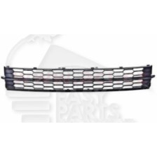 GRILLE CENTRALE DE PARE-CHOC AVANT NOIRE pour SKODA RAPID