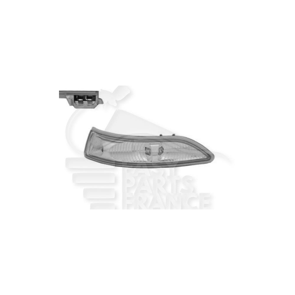 FEU DE RÉTROVISEUR DROIT BLANC LED pour MERCEDES CLASSE A - W169