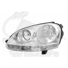 PHARE OPTIQUE GAUCHE H7+H7 ÉLECTRIQUE AVEC MOTEUR FOND CHROME pour VOLKSWAGEN JETTA