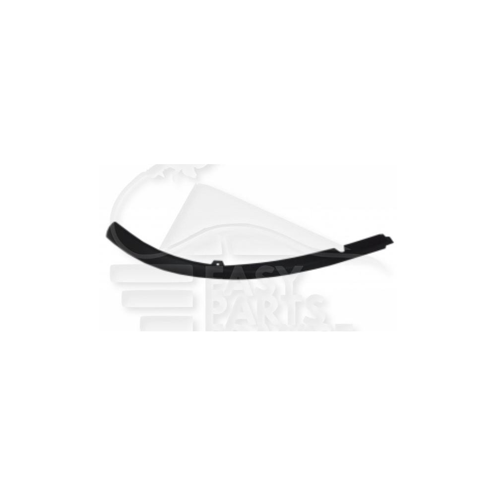 SPOILER DE PARE-CHOC AVANT-DROIT NOIR pour TOYOTA AURIS