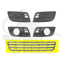 GRILLE CENTRALE DE PC AV NOIRE 