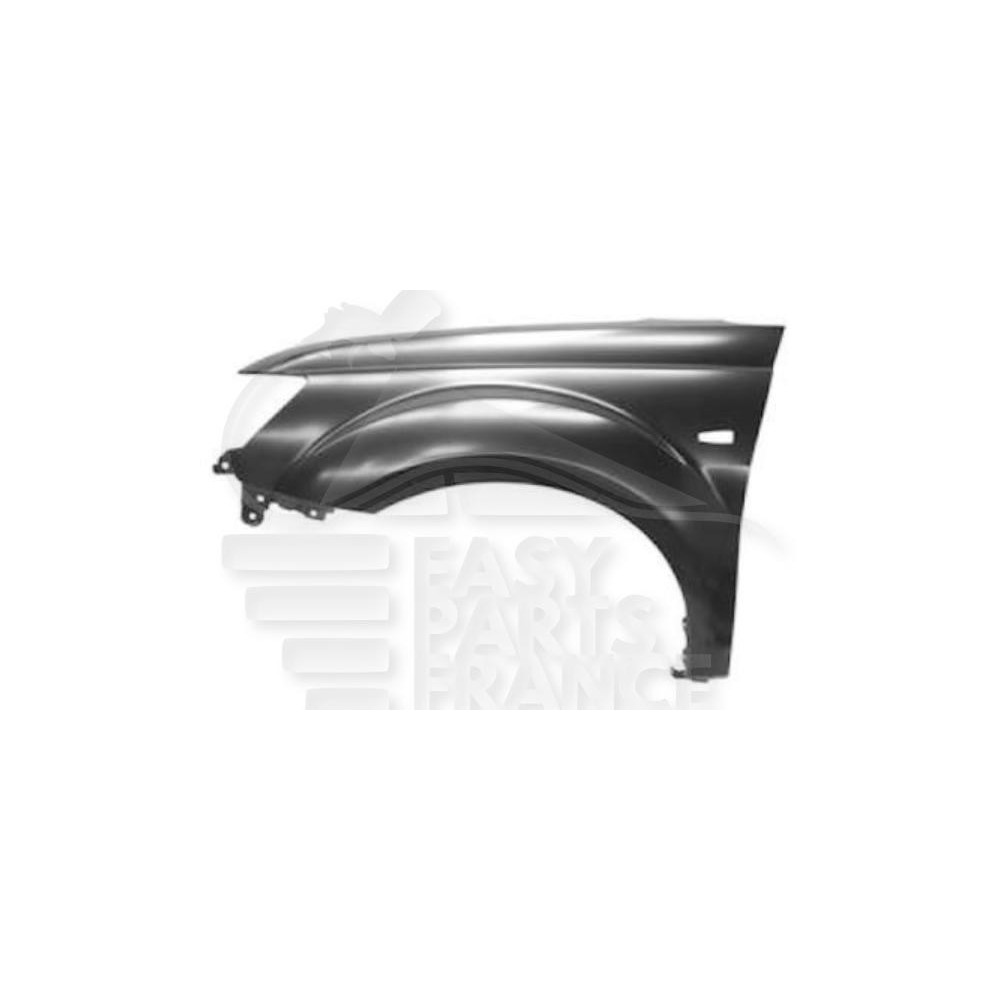 AILE AVANT-GAUCHE AVEC EMPLACEMENT FEU pour MITSUBISHI OUTLANDER