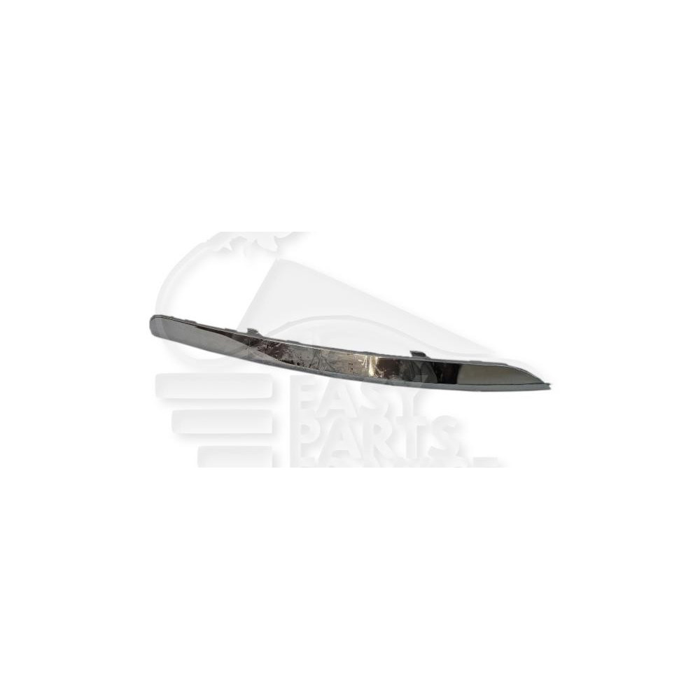 MOULURE DE PARE-CHOC AVANT-GAUCHE CHROMEE pour KIA SPORTAGE