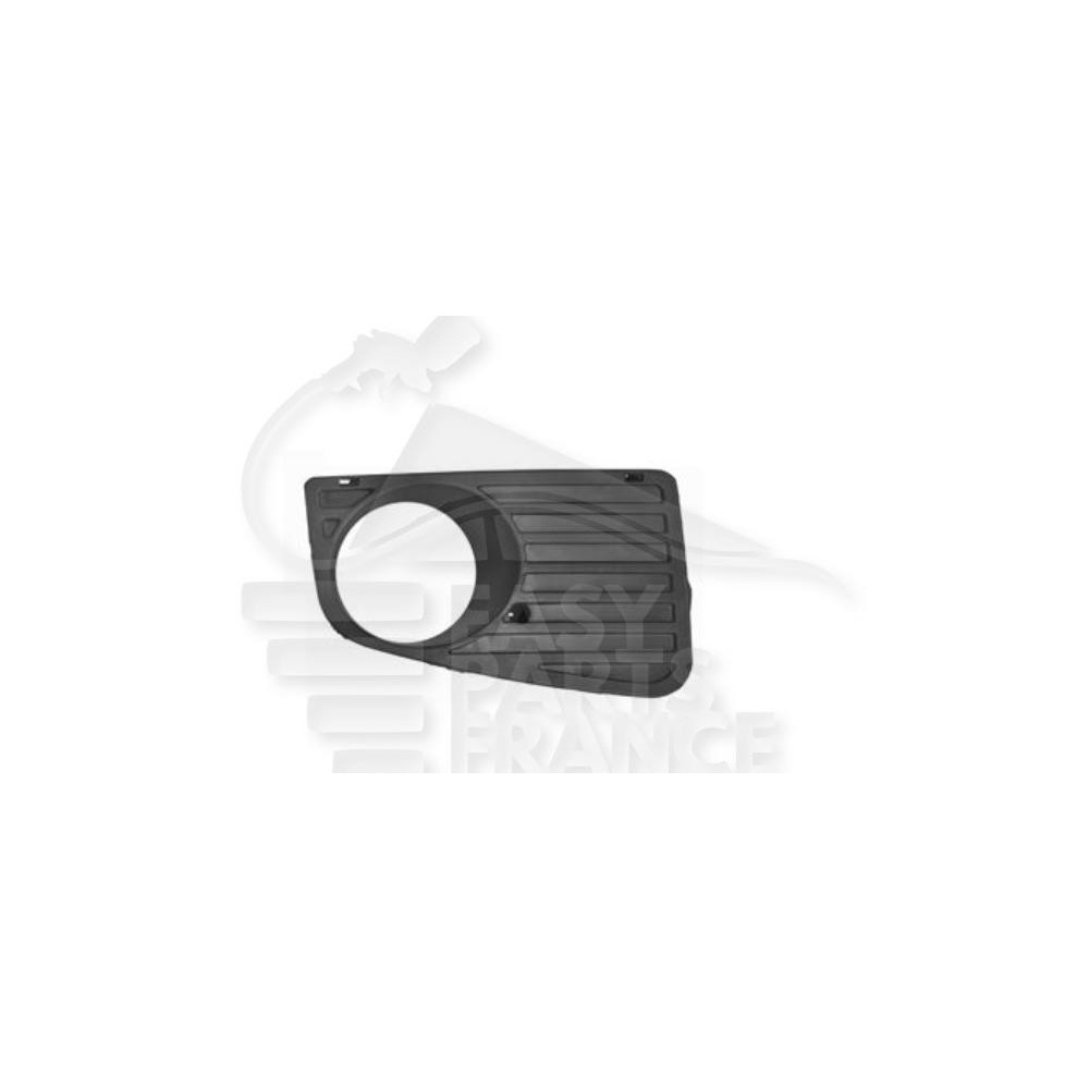 GRILLE DE PARE-CHOC AVANT-DROIT AVEC EMPLACEMENT ANTI-BROUILLARD NOIRE pour VOLKSWAGEN CRAFTER