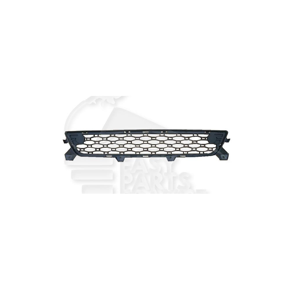 GRILLE CENTRALE DE PARE-CHOC AVANT NOIRE SANS PACKONTROL pour VOLVO XC 60