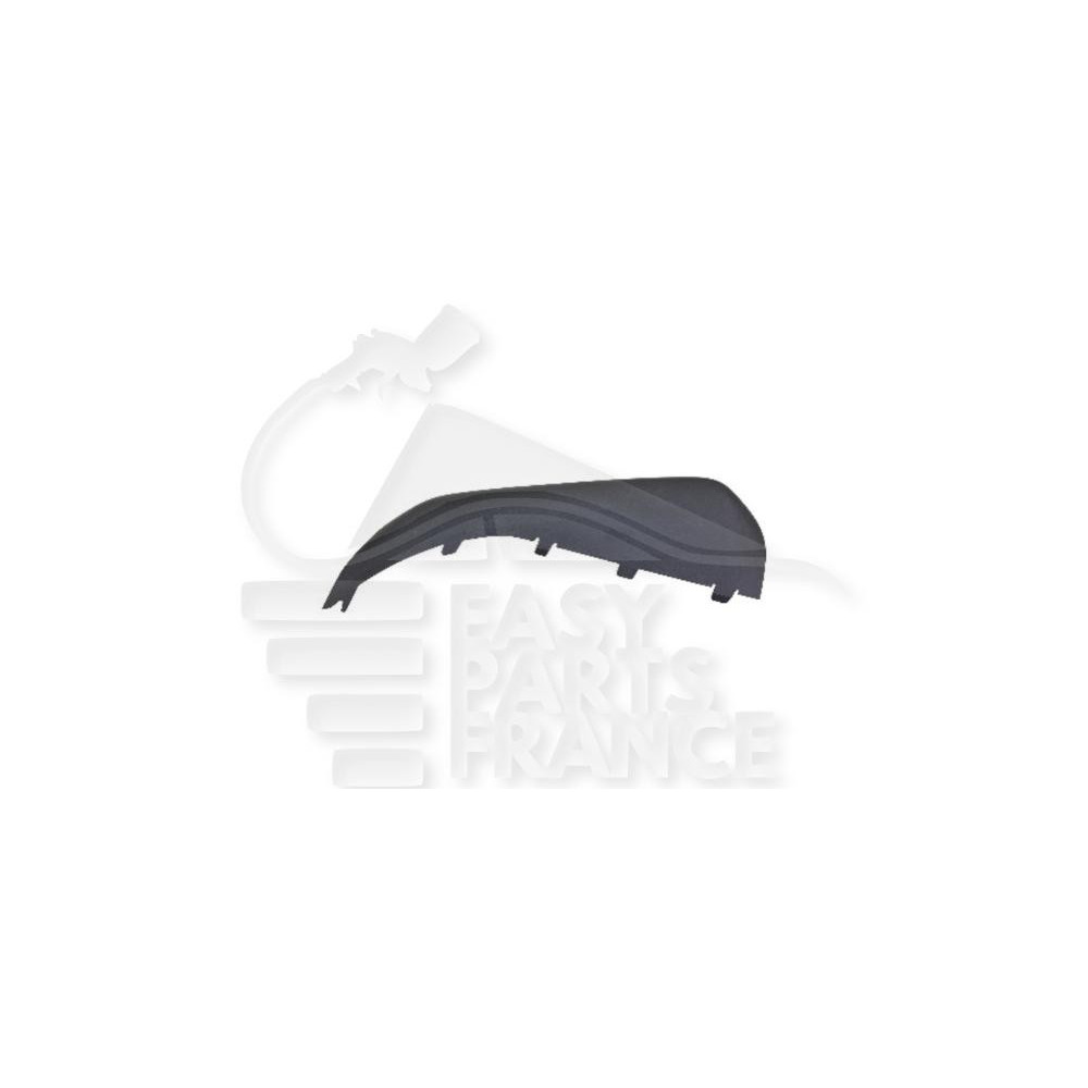 SPOILER DE PARE-CHOC AVANT-DROIT NOIR pour AUDI A1