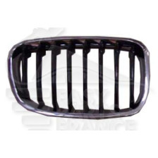 GRILLE DE CALANDRE D CHROMEE - NOIRE M/SPORT 
