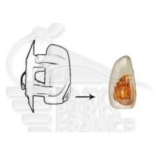 FEU DE RÉTROVISEUR GAUCHE BLANC POUR AMPOULE BLANCHE 16W pour OPEL MOVANO