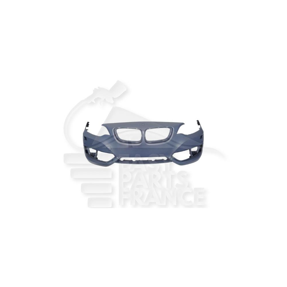 PARE-CHOC AVANT A PEINDRE AVEC LAVE PHARE - AVEC PACKONTROL - SANS PARK ASSIST AVEC CAMERA MODÈLE SPORT/MODEN pour BMW S2
