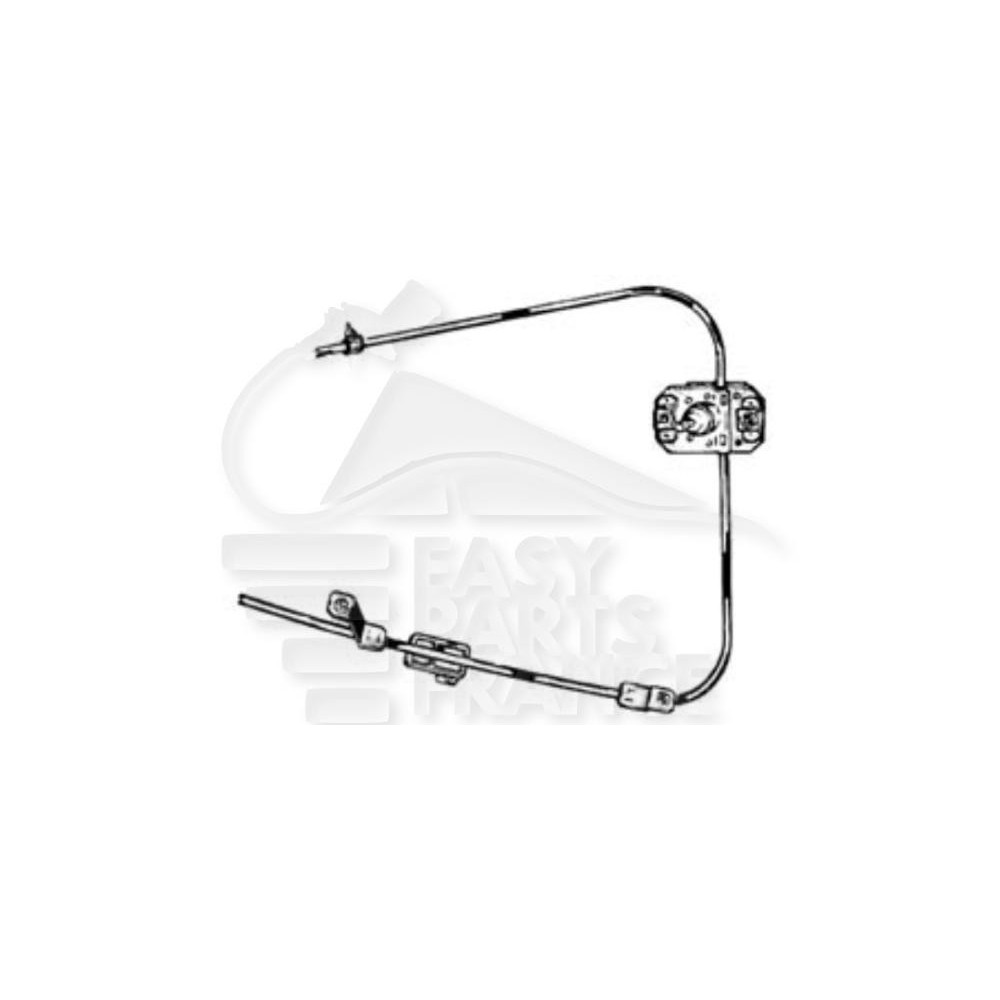 LEVE VITRE AVANT-DROIT MANUEL pour IVECO DAILY